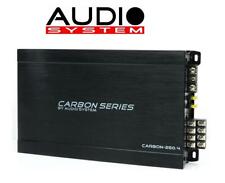 Sistema audio CARBON 250.4 amplificatore A/B 4 canali 440 Watt RMS