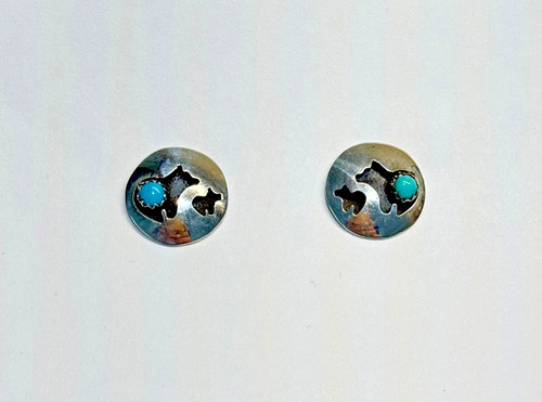 Orecchini turchese argento