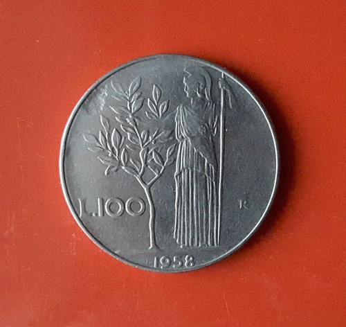 100 lire 1958 - 1958,