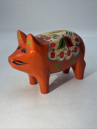 Salvadanaio vintage dala legno - salvadanaio,