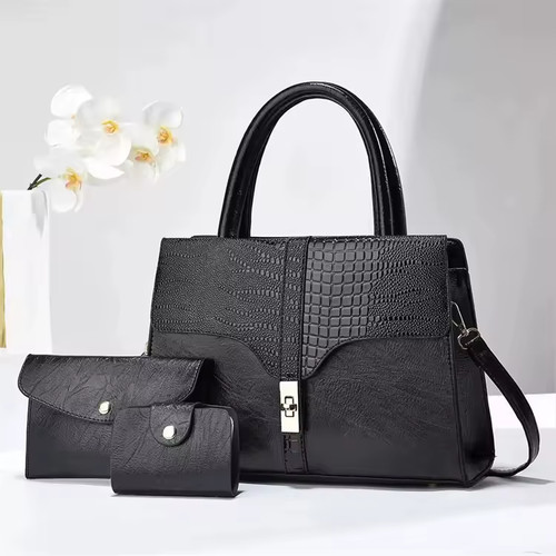 Set borsa portafoglio - set, 3