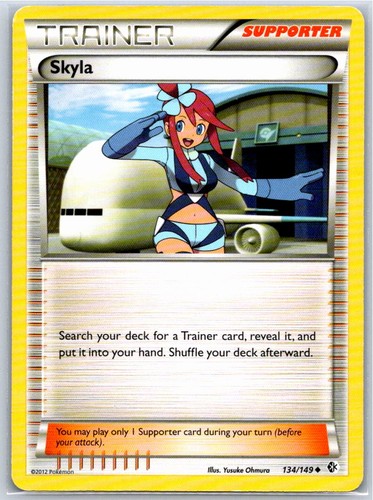 Carta pokémon skyla confini - pokémon,