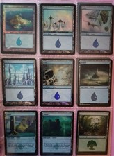Lotto Carte TERRA Magic The Gathering:  - TERRE FOIL IN OTTIME CONDIZIONI