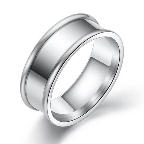 Anello uomo acciaio - , inox