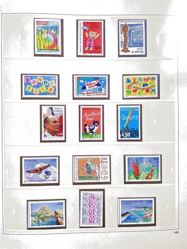 Album timbres france - de, de