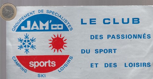 Autocollant sport jam co - autocollant., jam'co