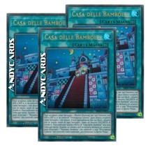 3x CASA DELLE BAMBOLE • (Doll House) • Ultra R • BROL IT033 • 1Ed • YUGIOH!
