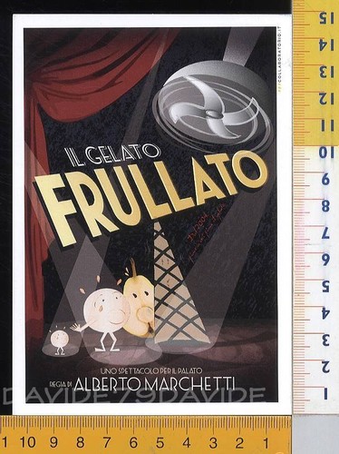 38252 cartolina pubblicitaria - cartolina,