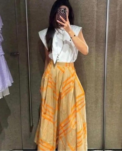 Gonna donna zara - donna, beige