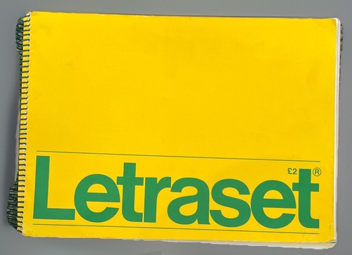 Vintage letraset 1981 graphic - vintage,