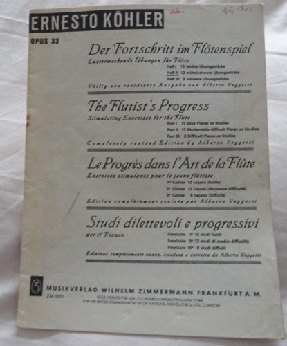 Ernesto kohler opus i - kohler,