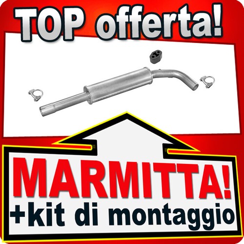 Scarico per seat arosa lupo - per,
