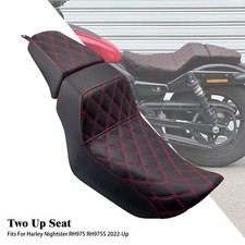 Sedile guidatore passeggero cuciture rosse per Harley 22-25 Nightster RH975 Special RH975S