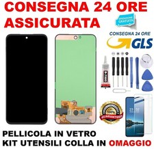 DISPLAY LCD ORIGINALE SAMSUNG GALAXY A35 5G SM-A356B TOUCH SCREEN SCHERMO NERO