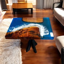 Tavolo da pranzo caffè blu