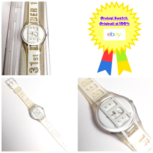 Swatch gent nuovo white card - nuovo,
