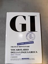 Dizionario Di Greco GI 3ª Edizione 