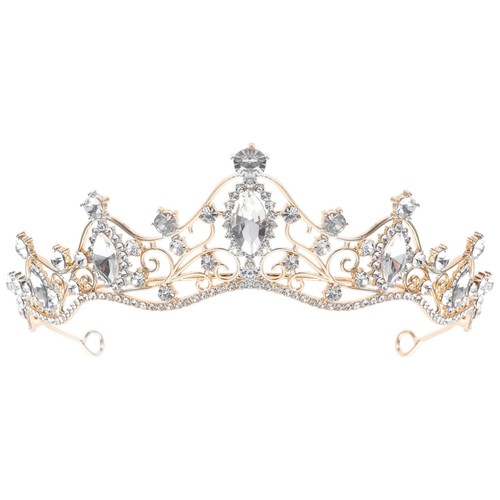 Cerchietto strass corona - strass,