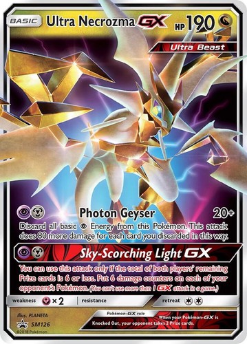 Ultra necrozma holo promo - necrozma,
