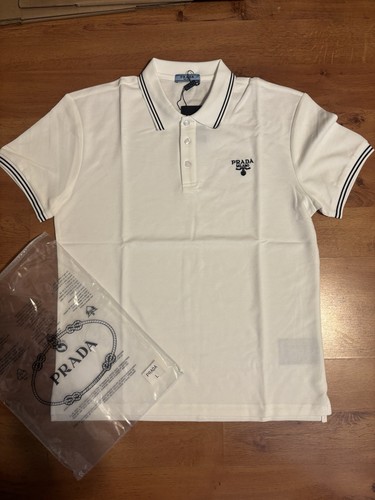 Polo uomo prada milano bianca - polo,