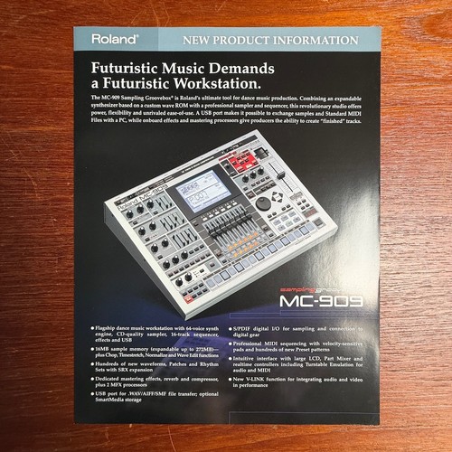 Vintage original roland - roland, mc-909
