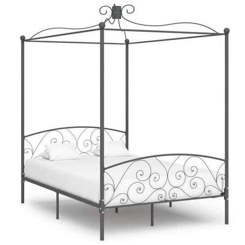 Vidaxl letto baldacchino - letto, a