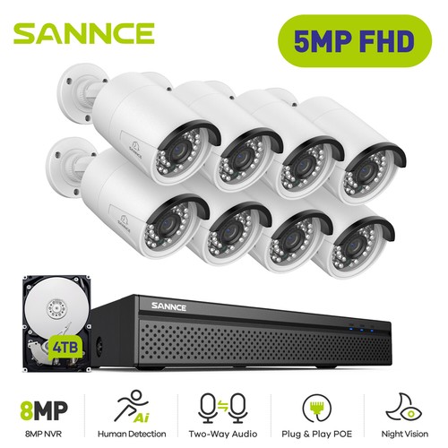Sannce 5mp poe - 5mp,