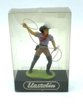 ELASTOLIN Toy Soldier 60mm 6978 Cowboy With Lazo NIB PC