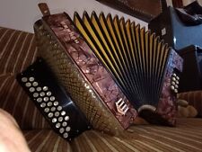 Bandoneon, Bandonion, Concertina, organetto, diatonico Antico da collezione