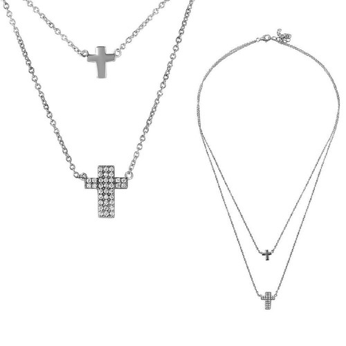 Collana doppia catena - , in