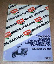 Catalogo Ricambi Aprilia Amico 50 - 90 Scooter Moto Scooter