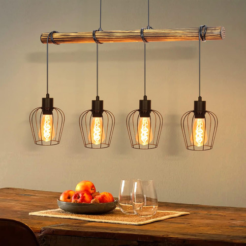 Lampada sospensione vintage - a,