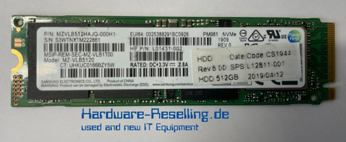 Samsung pm981 ssd interna - samsung,