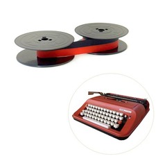 NUOVO Nastro Nero/Rosso per