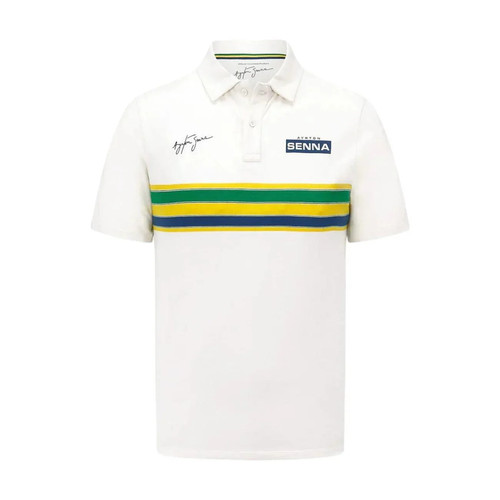 Ayrton senna polo - polo, righe