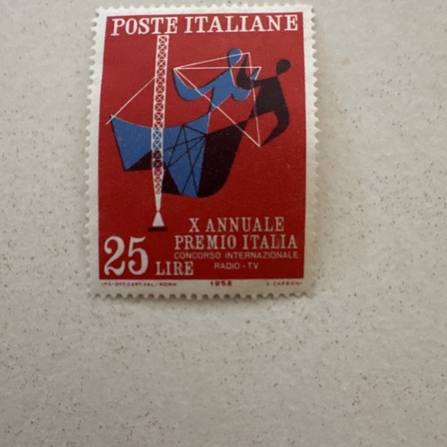 Poste italiane lire - poste, 1958