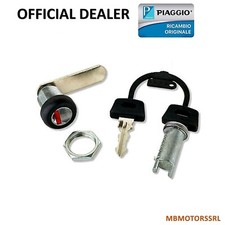 CILINDRETTI BLOCCHETTI SERRATURE CHIAVI ACCENSIONE SPORTELLO PIAGGIO APE 50 FL