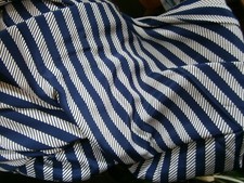 Seta a righe bianco /blu