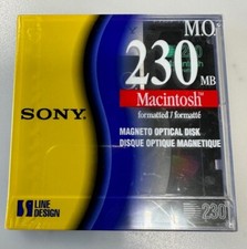 Magneto Optical Disk Sony