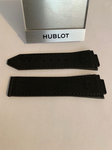 Hublot black alligator strap - hublot,