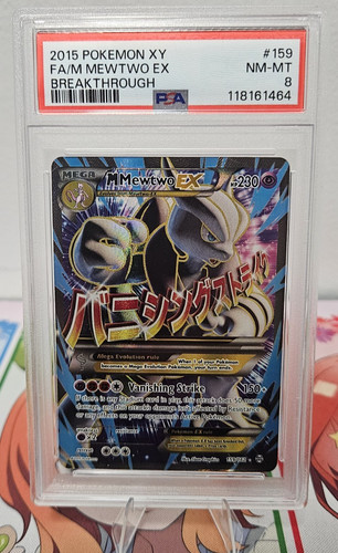 Carta pokemon psa mewtwo - carta,