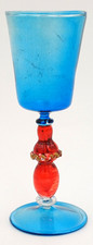 CALICE ORNAMENTALE IN VETRO