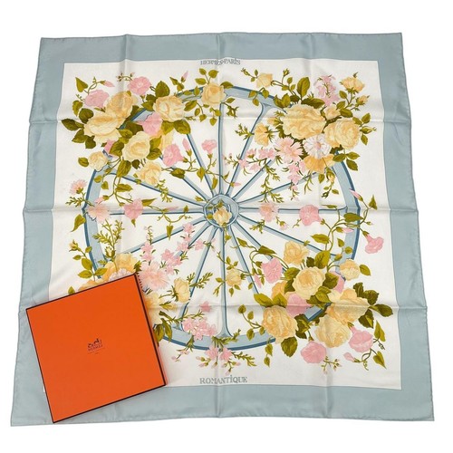 Hermes scarf silk carré90 - hermes,