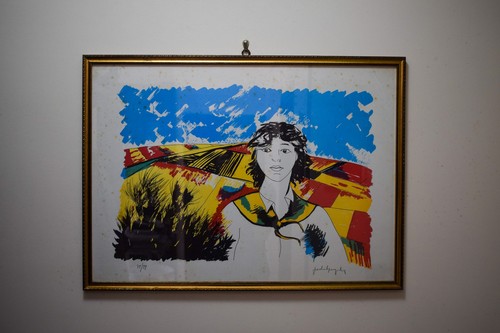 Serigrafia pop art ritratto - art,