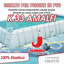 AMALFI K33 Smalto Per Piscine Teli In Pvc ad acqua Kg 1 (resa 10 M² a strato)