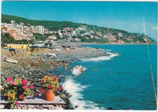 COGOLETO - GENOVA - SCORCIO PANORAMICO E SPIAGGIA - VIAGG. 1976 -90097-