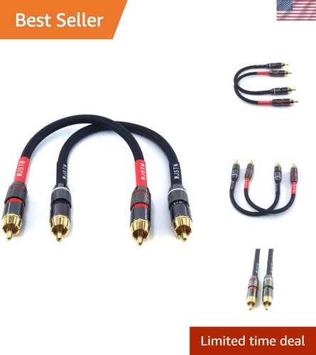 Pack inch rca male - 2-pack, 6-inch