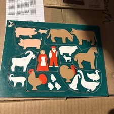 Puzzle animali della fattoria - puzzle,