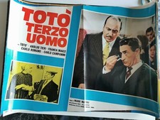 FOTOBUSTA  TOTO' TERZO UOMO AROLDO TIERI, FRANCA MARZI, CARLO ROMANO 4