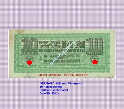Wehrmacht penny imperiali - wehrmacht, 10